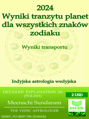 cover image of Wyniki tranzytu planet w roku 2024 dla wszystkich znaków zodiaku (Polish)